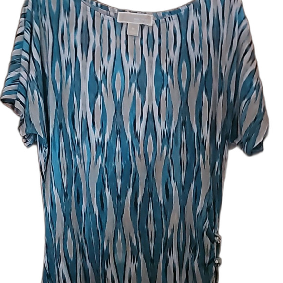 Michael Kors Teal and cream dress - Picture 10 of 10